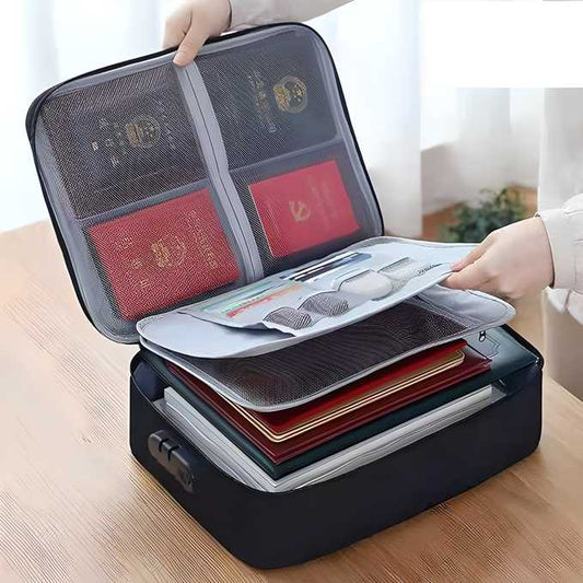 Waterproof Portable Document Organizer - Travel Simplified (Assorted Color)
